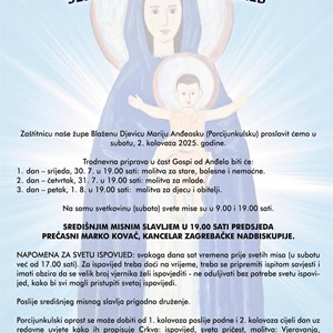 Proslava župne svetkovine BDM Anđeoske u Sesvetskoj Sopnici